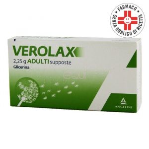 Verolax - Adulti 18 supposte glicerina