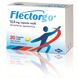 Flectorgo - Diclofenac epolamina 20 capsule molli