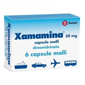 Xamamina - Mal di viaggio 6 capsule