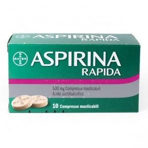 Aspirina - Rapida 500mg 10 compresse masticabili
