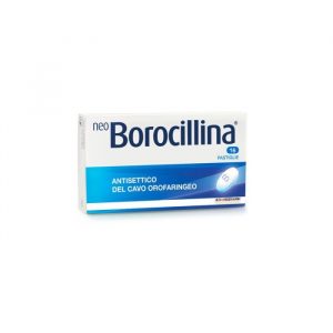 Neo borocillina - Antisettico del cavo orofaringeo 16 pastiglie