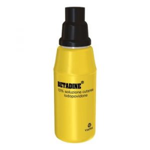 betadine 10% soluzione cutanea 125ml