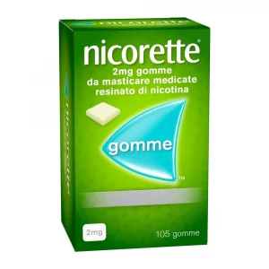 Nicorette - 2mg gomme medicate resinato di nicotina 105pz