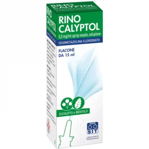 Rino calyptol - 0,5 mg/ml spray nasale soluzione ossimetazolina cloridrato 15ml