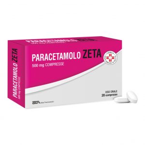 Zeta paracetamolo - 500mg 20 compresse