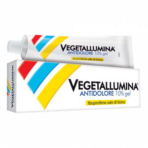 Vegetallumina - Antidolore 10% gel ibuprofene sale di lisina 50g