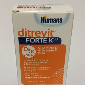 Humana - ditrevit forte K50 Vitamina D+K+DHA 15ml