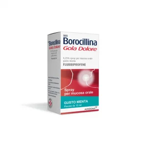 Neo borocinilla - Gola dolore spray per mucosa orale menta 15ml