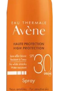 Eau the termale avène alta protezione spf 30 spray 200 ml senza residui resistente all'acqua