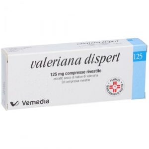 Vemedia - Valeriana dispert 125mg 20cpr