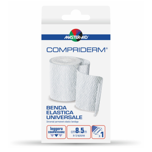 Master-aid - benda elastica universale leggera compressione 6cmx5m