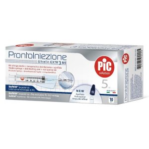 Pic - Prontolniezione ultrafin 5ml 10pz