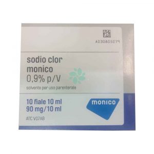 Monico - Sodio cloruro monico 0,9% 10 fiale
