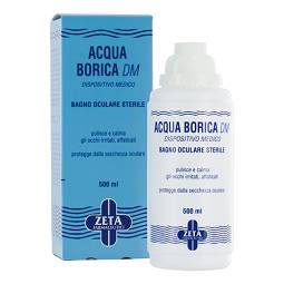Zeta - acqua borica bagno oculare sterile 500ml