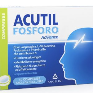 Angelini pharma - Acutil fosforo advance 50 compresse facili da deglutire