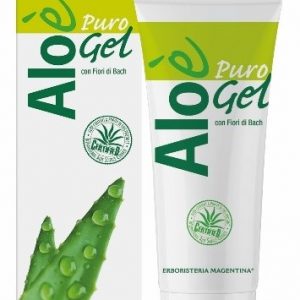 Magentina - Aloè puro gel con fiori di bach 150ml