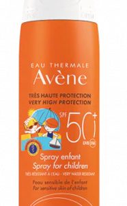 Eau the termale avène protezione molto alta spf 50+ spray bambino 200 ml senza residui resistente all'acqua