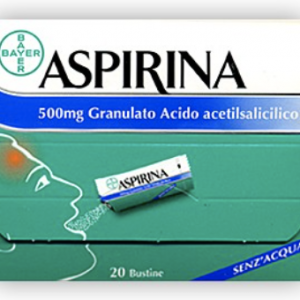 Aspirina 500mg Analgesico 20 bustine