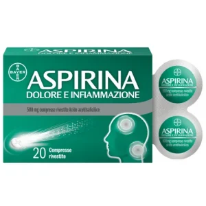 Aspirina dolore e infiammazione 20 compresse