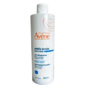 Eau thermale avène latte ristrutturante dopo sol pelle sensible viso e corpo 400ml