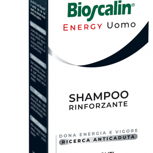 Bioscalin - energy uomo shampoo rinforzante ricerca anticaduta 200ml