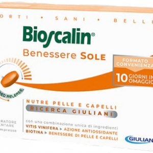 Bioscalin - benessere sole nutre pelle e capelli 40 compresse