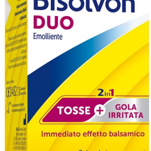 Bisolvon duo - Sciroppo emoliente 2 in 1 tosse + gola irritata 100ml
