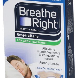 Breathe right - Con aromi balsamici aprono il naso 10 cerottini