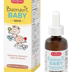 Buona - Buonavit baby gocce integratori alimentare a base di vitamine 20ml