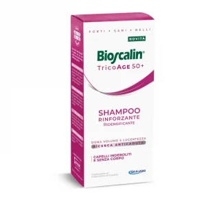 Bioscalin - tricoage 50+ shampoo rinforzante ricerca anticaduta 200ml