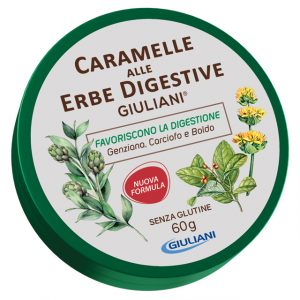Giuliani - 1 + 1 in omaggio caramelle alle erbe digestive 60g