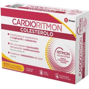 Dompé - Cardioritmon colesterolo integratore alimentare 30 capsule