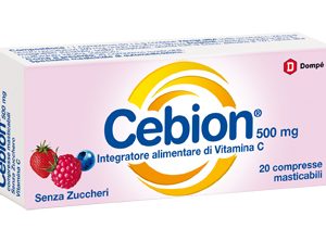 Cebion - integratore alimentare di vitamina c gusto zuccheri 500mg 20 compresse