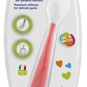Chicco - cucchiaio morbido silicone