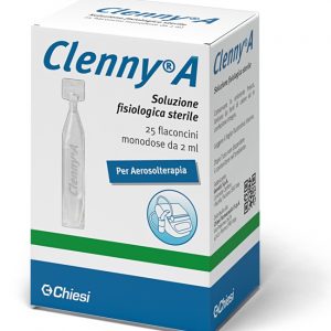 Clenny A - soluzione fisiologica sterile 25 flaconcini monodose da 2ml