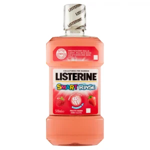 Listerine - collutorio bambini 6+ smart rinse rossi 500ml