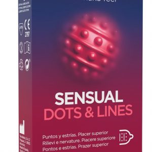 Control - 6 preservativo sensual dots & lines