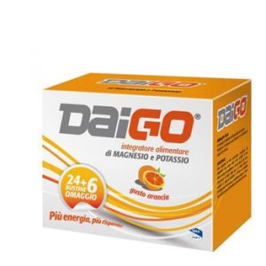 IBSA - Daigo magnesio e potasio gusto arancia 24+6 bustine