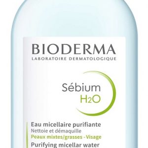Bioderma sebium H2O acqua micellare detergente purificante pelle mixta/grassa 500mla