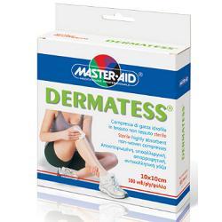 Master-aid - dermatees compressa di garza idrofila sterile 12pz 36x40cm