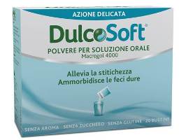 Dulcosoft - Polvere per soluzione orale allevia la stitichezza 20 bustine