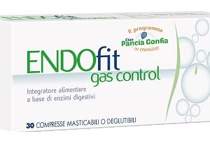Endofit - gas control integratore alimentare a base di enzimi digestivi 30 compresse