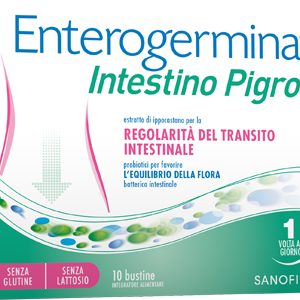 Enterogermina - Intestino pigro regolarità del transito intestinale 10 bustine