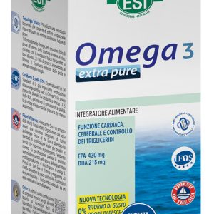 ESI - Omega3 extra pure funzione cardiaca, cerebrale e controllo dei trigliceridi 120 perle