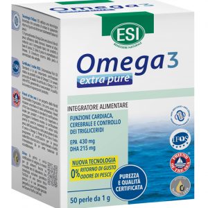 ESI - Omega3 extra pure funzione cardiaca, cerebrale e controllo dei trigliceridi 50prl