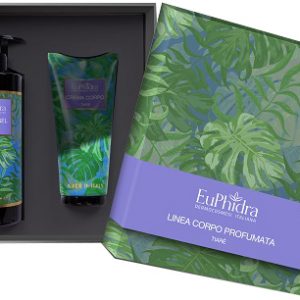 Euphidra - linea corpo profumata tiaré doccia gel 400ml + crema corpo 200ml