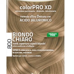 Euphidra - color pro colorazione permanente con acido jaluronico biondo chiaro 800 senza ammoniaca