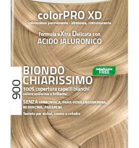 Euphidra - color pro colorazione permanente con acido jaluronico biondo chiarissimo 900 senza ammoniaca