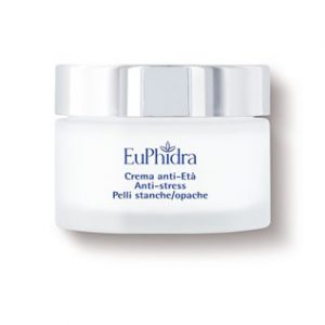 Euphidra skin progress system - crema anti età anti-stress pelli stanche, opache 40ml
