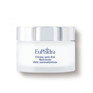 Euphidra skin progress system - crema anti età nutriente pelli normali miste 40ml